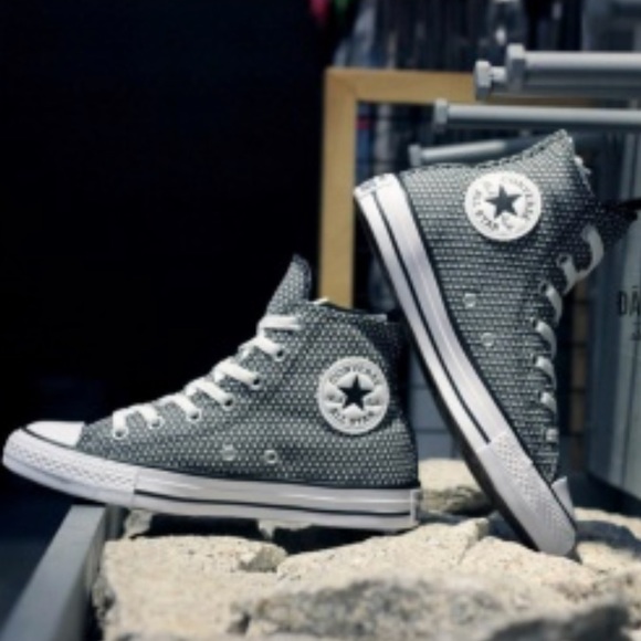 NWT Converse💥Ctas B/W Snake High Top WMNS AUTHENT - Picture 4 of 7